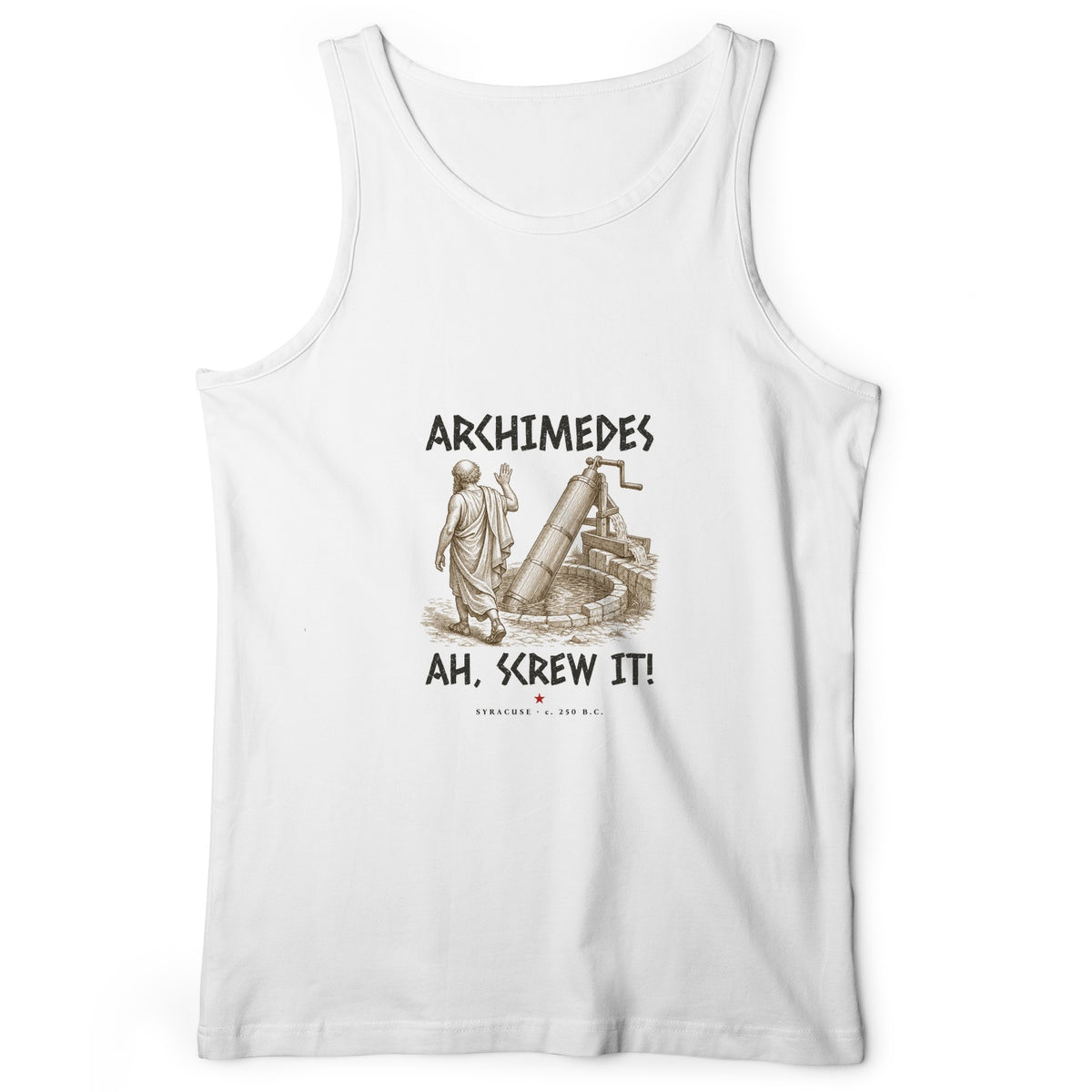 Archimedes Screw It Tank Top