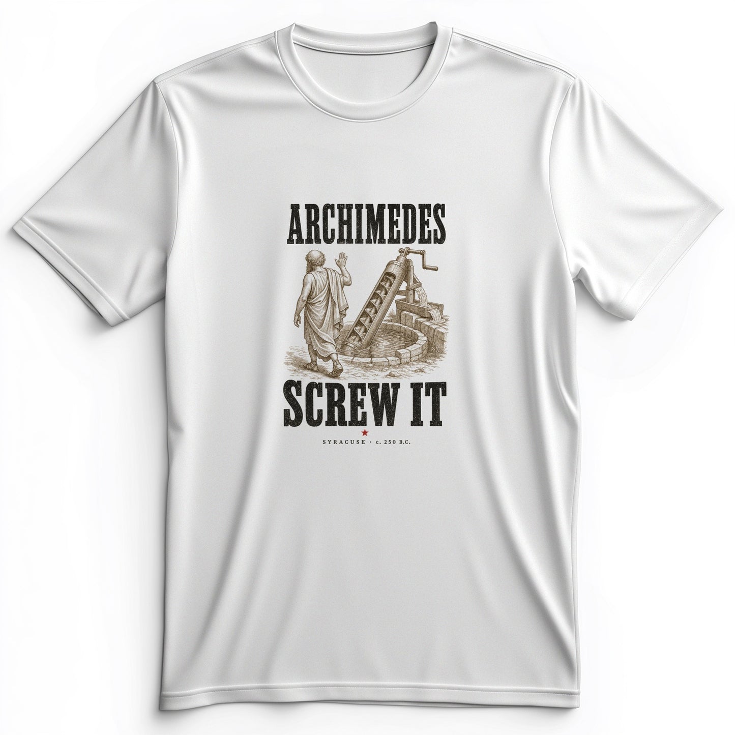 Archimedes Screw It Premium Tee