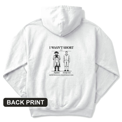 Average Height Back Print Hoodie