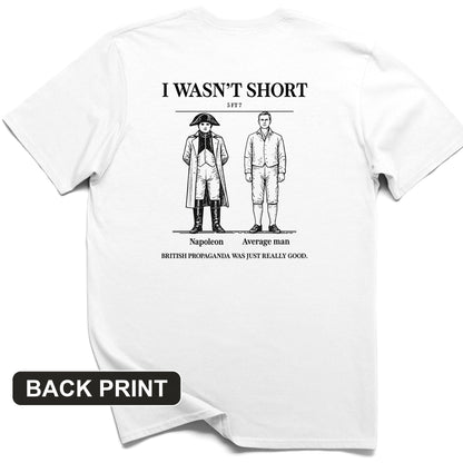 Average Height Back Print T-Shirt