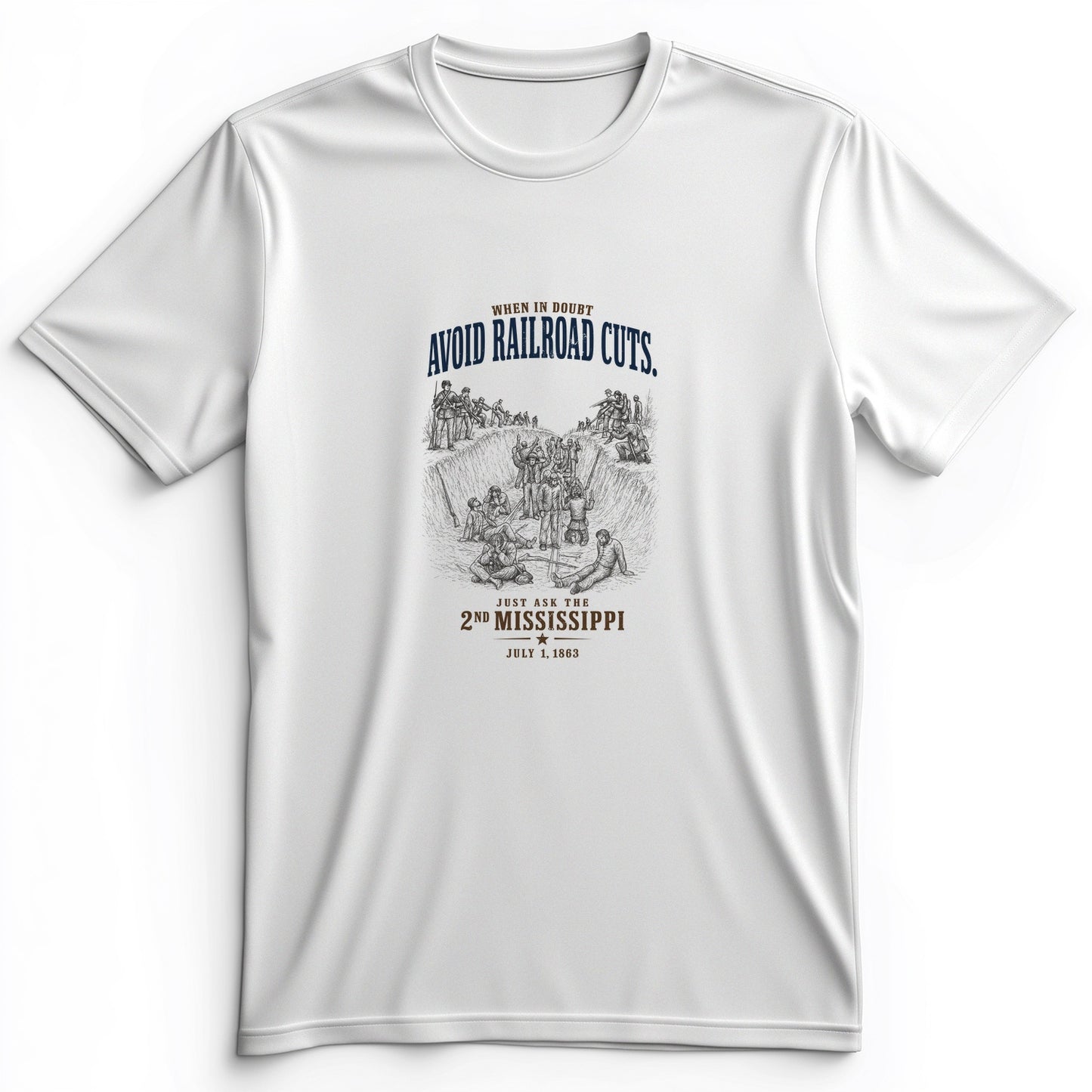 Avoid Railroad Cuts Premium Tee
