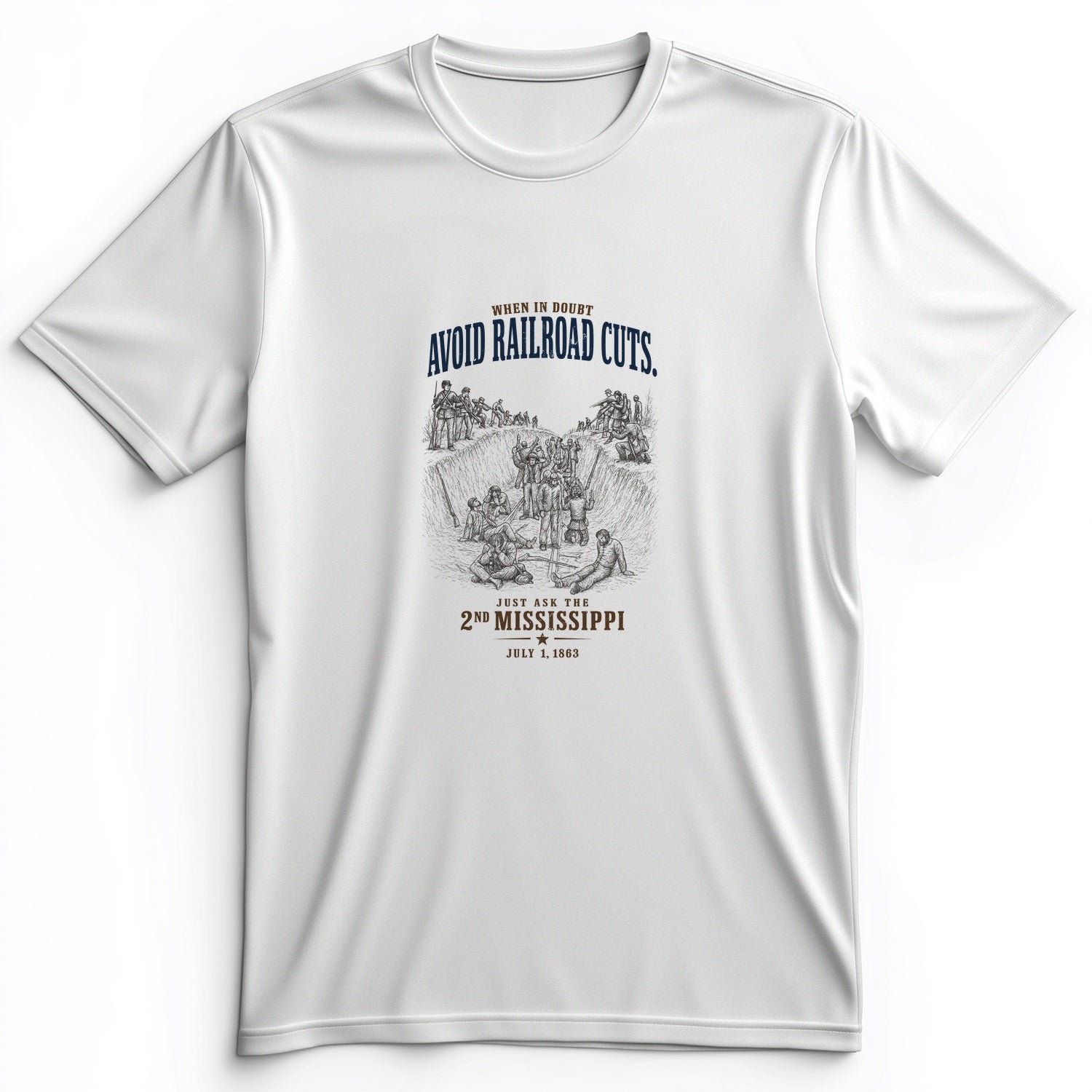 Avoid Railroad Cuts Premium Tee