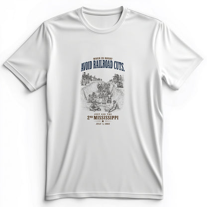 Avoid Railroad Cuts Premium Tee