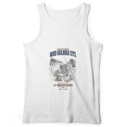 Avoid Railroad Cuts Tank Top