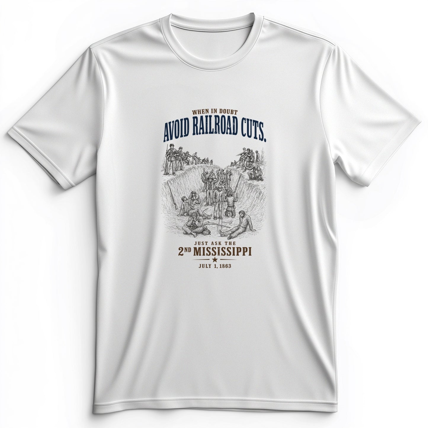 Avoid Railroad Cuts Premium Tee