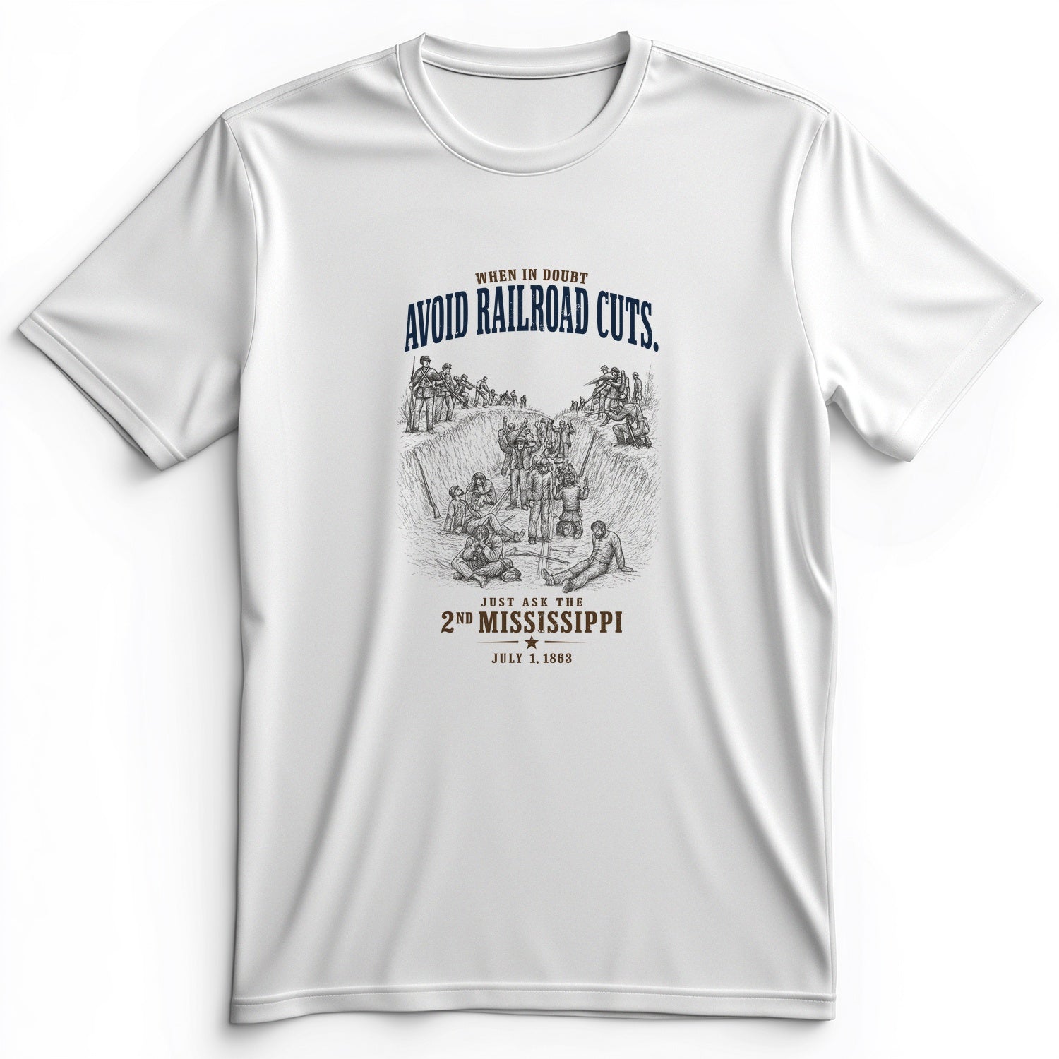 Avoid Railroad Cuts Premium Tee