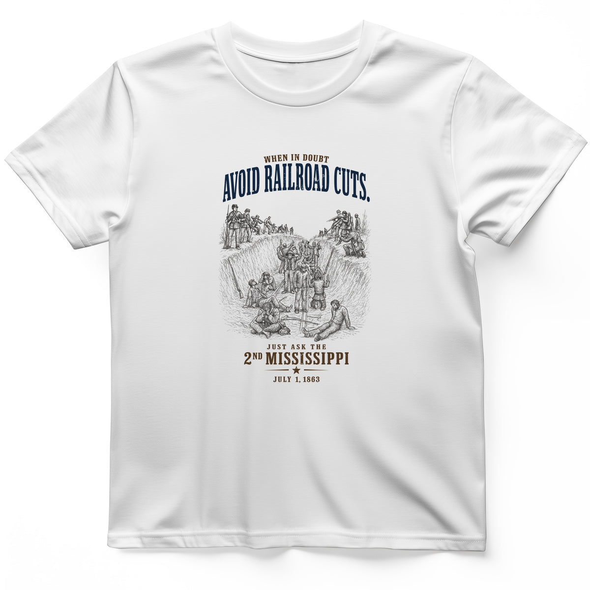 Avoid Railroad Cuts T-Shirt