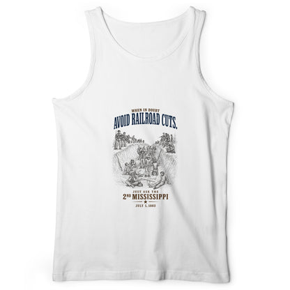 Avoid Railroad Cuts Tank Top