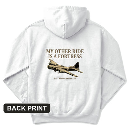 B-17 Back Print Hoodie