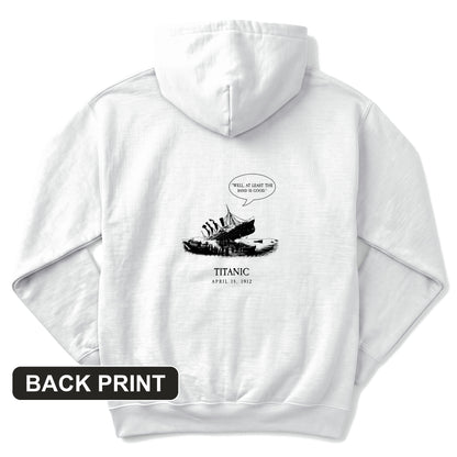 Band's Good Back Print Hoodie