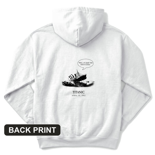 Band's Good Back Print Hoodie