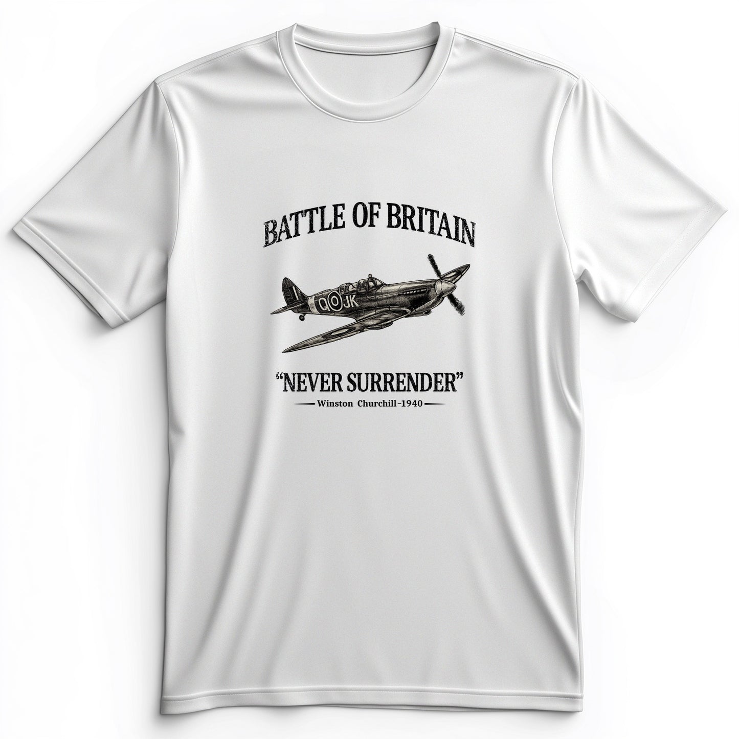 Battle of Britain Never Surrender Premium Tee