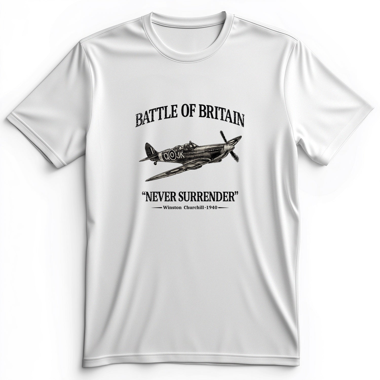 Battle of Britain Never Surrender Premium Tee