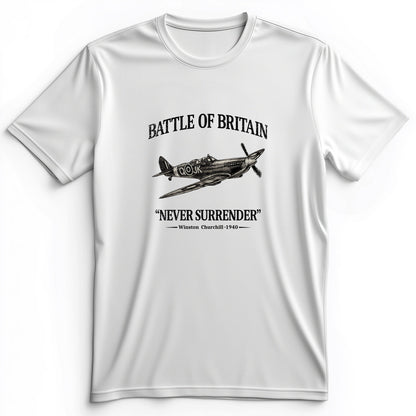 Battle of Britain Never Surrender Premium Tee