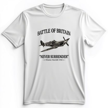 Battle of Britain Never Surrender Premium Tee