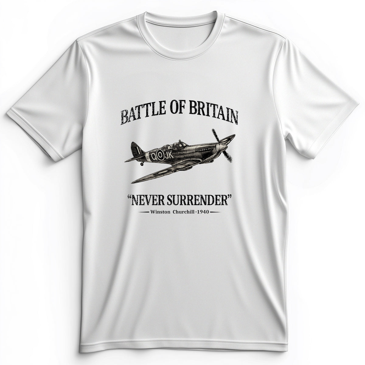 Battle of Britain Never Surrender Premium Tee