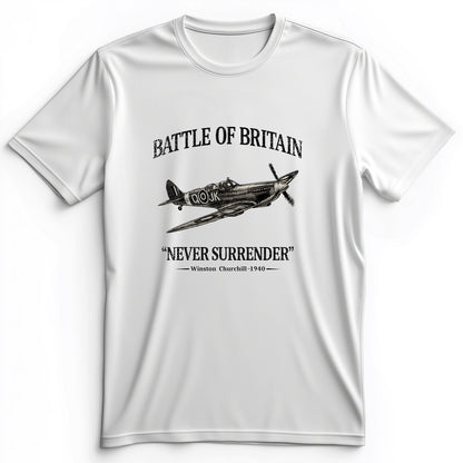 Battle of Britain Never Surrender Premium Tee