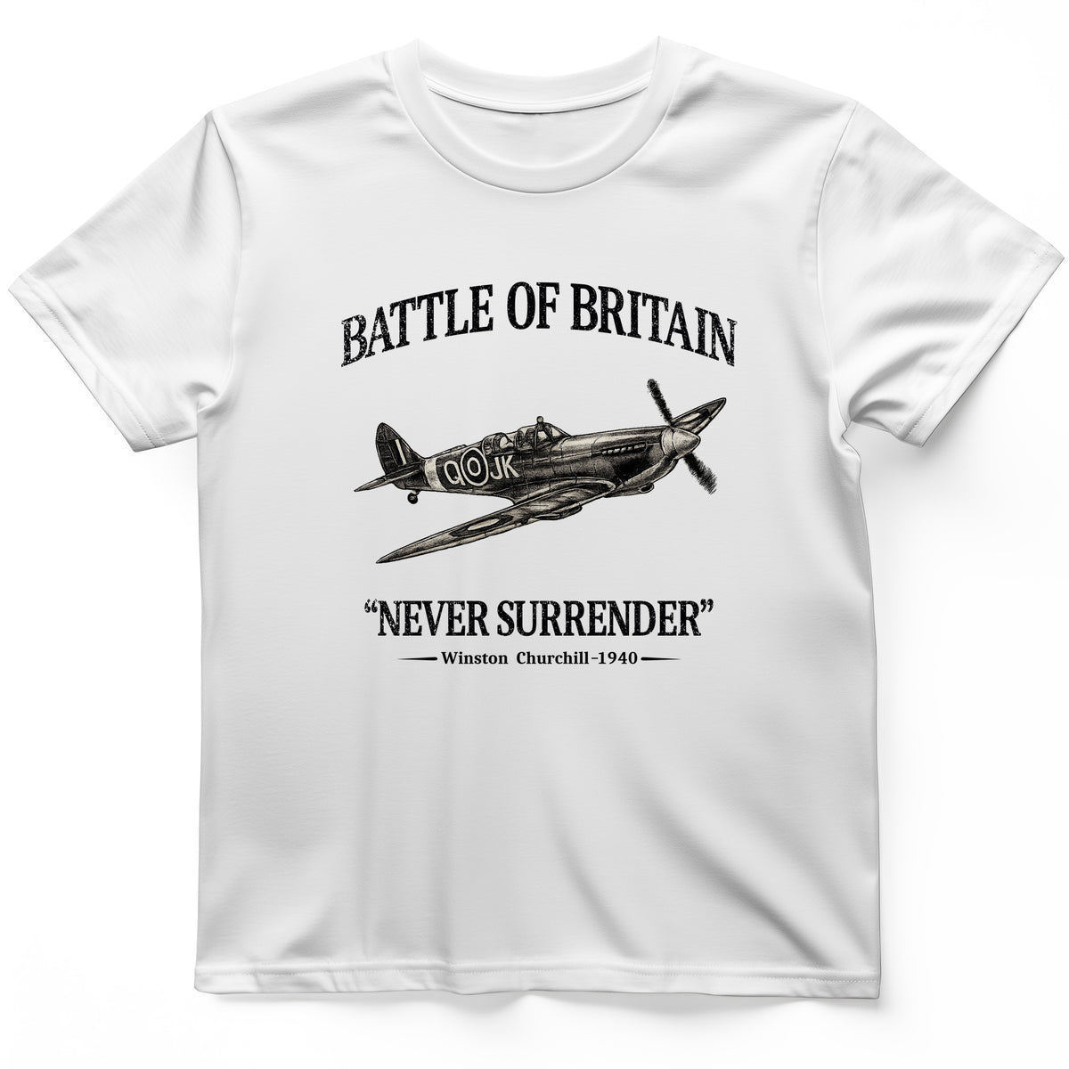 Battle of Britain Never Surrender T-Shirt