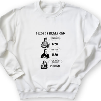 Being 28 Today Sweatshirt