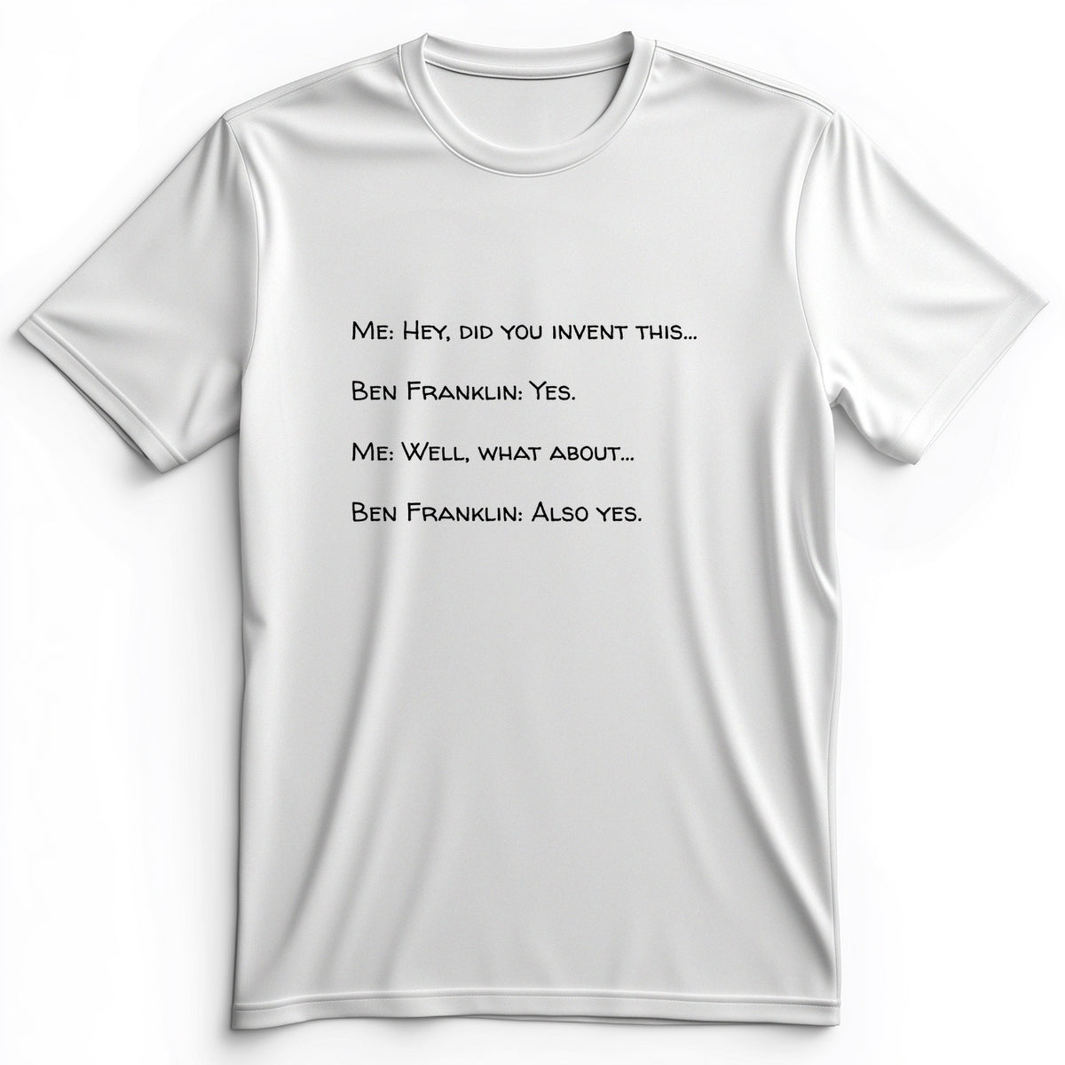 Ben Franklin Inventor Premium Tee
