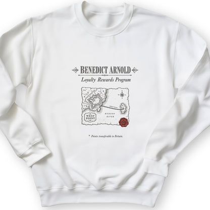 Benedict Arnold Loyalty Rewards Program Sweatshirt