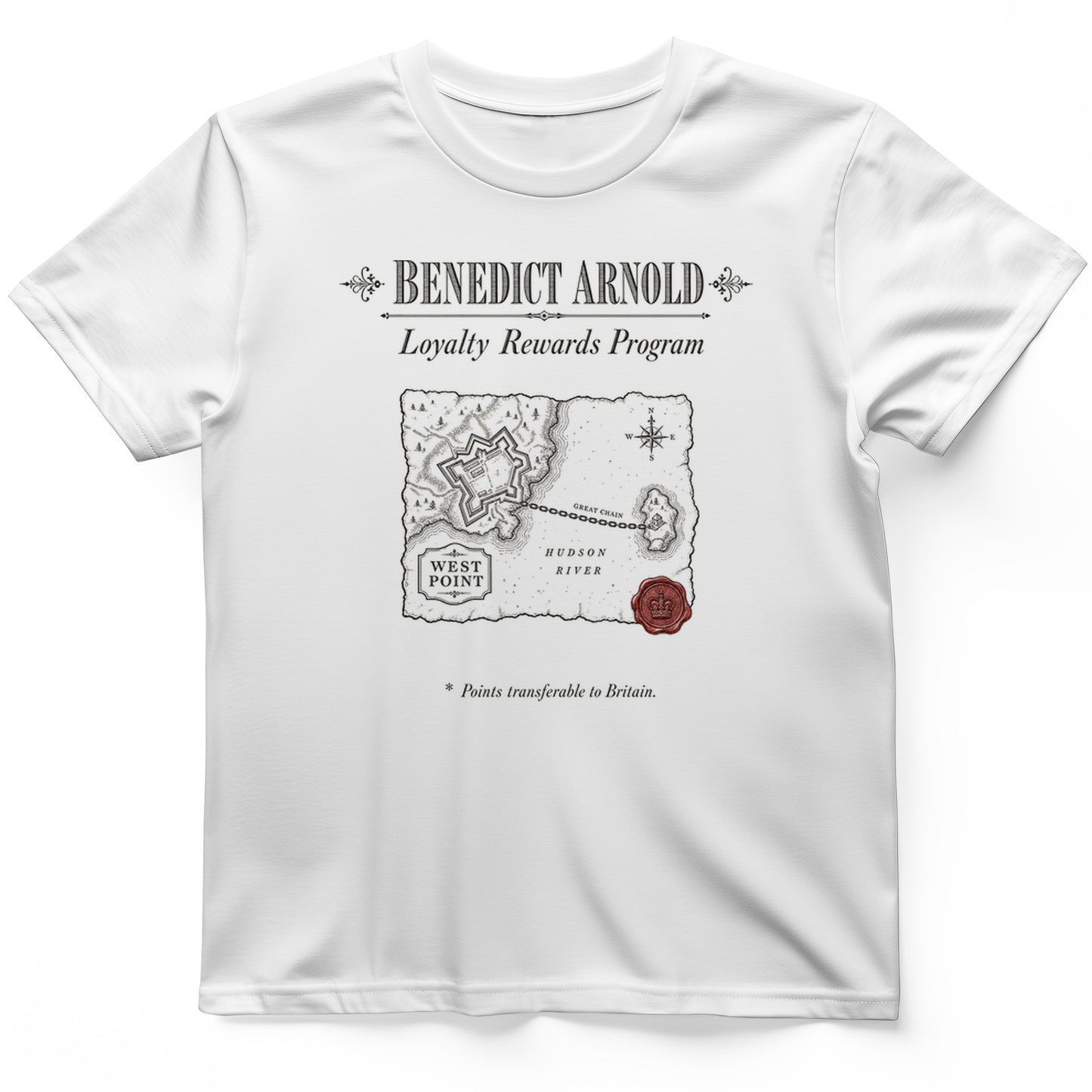 Benedict Arnold Loyalty Rewards Program T-Shirt