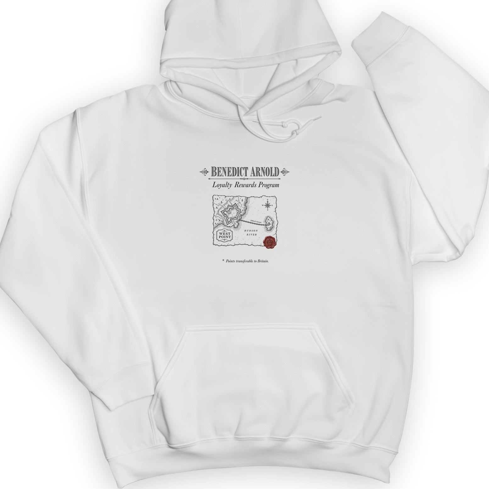 Benedict Arnold Loyalty Rewards Program Hoodie