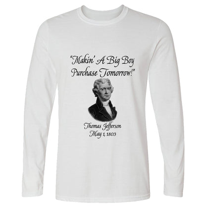 Big Boy Purchase Long Sleeve T-Shirt