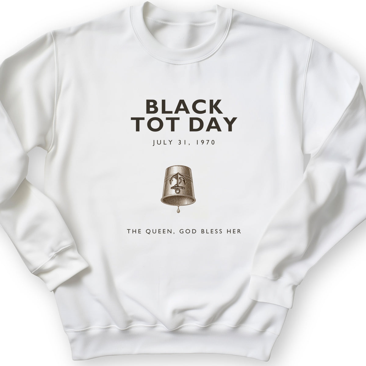 Black Tot Day Sweatshirt
