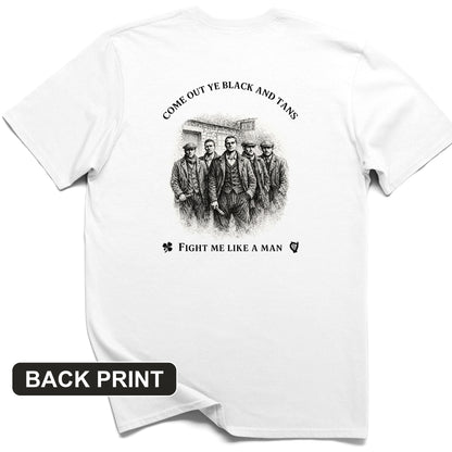 Black and Tans Back Print T-Shirt