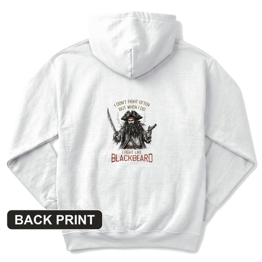 Blackbeard Back Print Hoodie