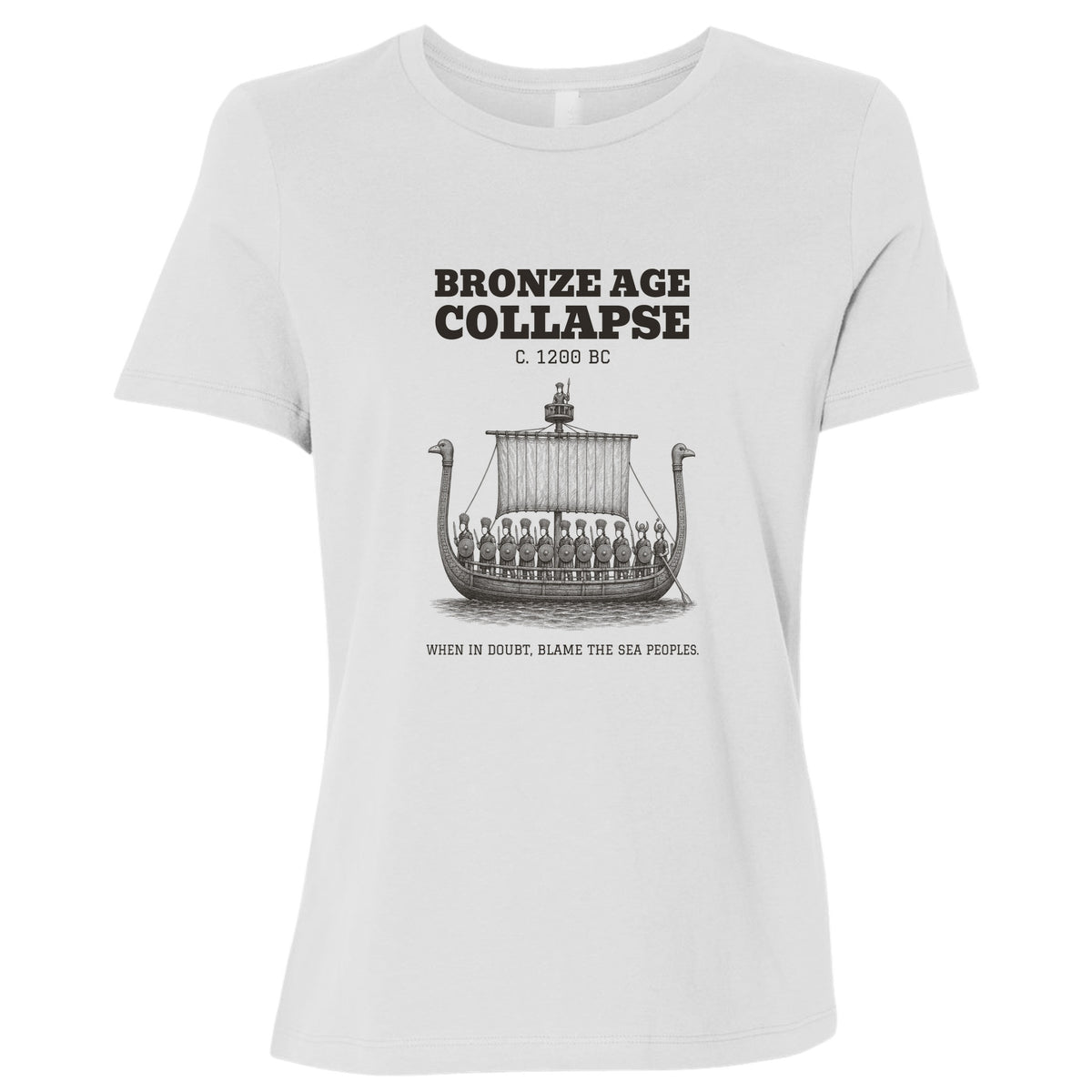 Blame The Sea Peoples Women's T-Shirt