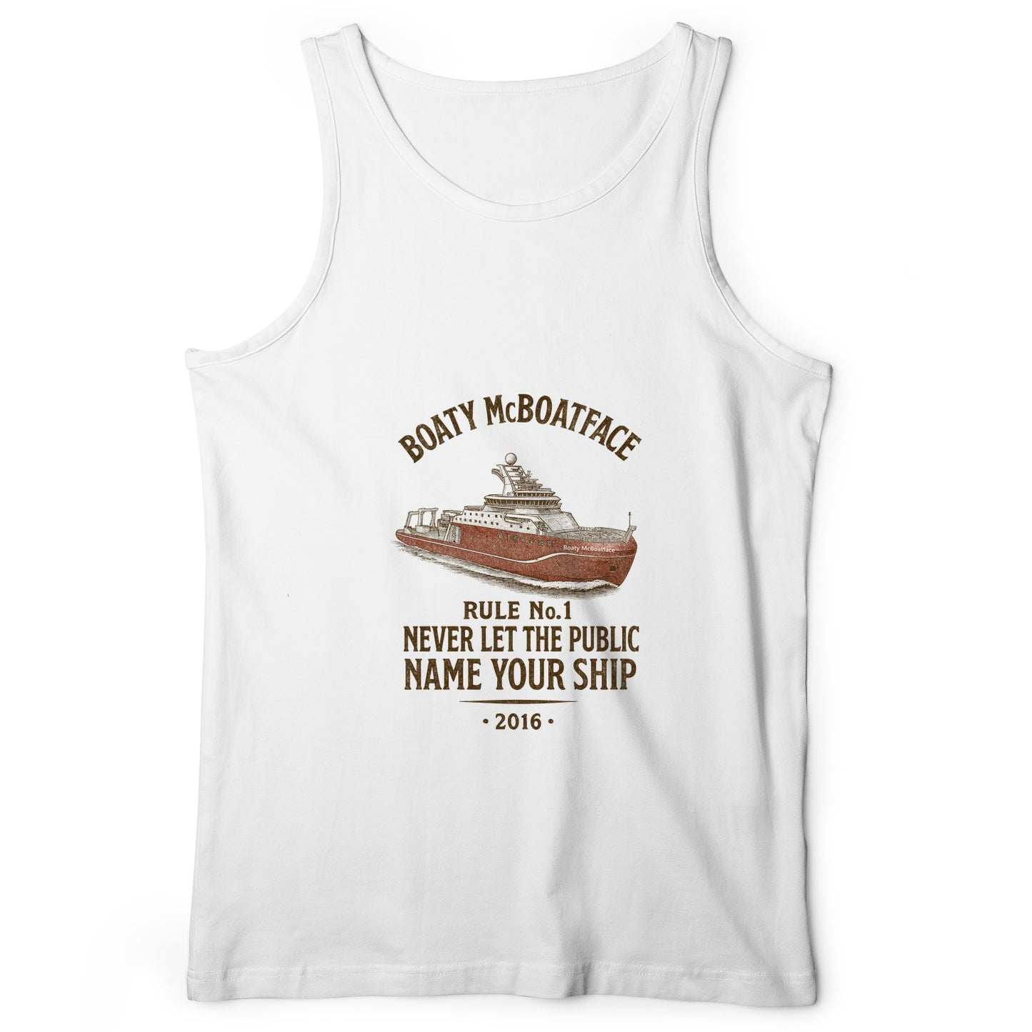 Boaty McBoatface Tank Top