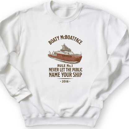 Boaty McBoatface Crewneck