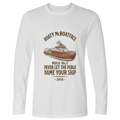 Boaty McBoatface Long Sleeve T-Shirt