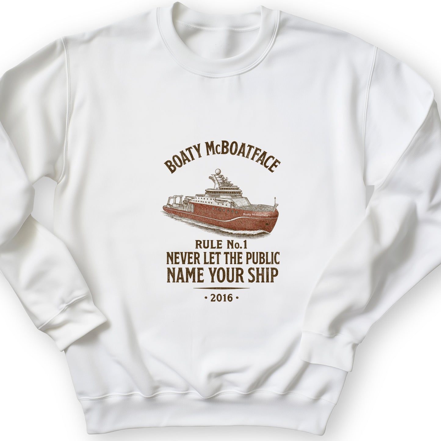 Boaty McBoatface Sweatshirt