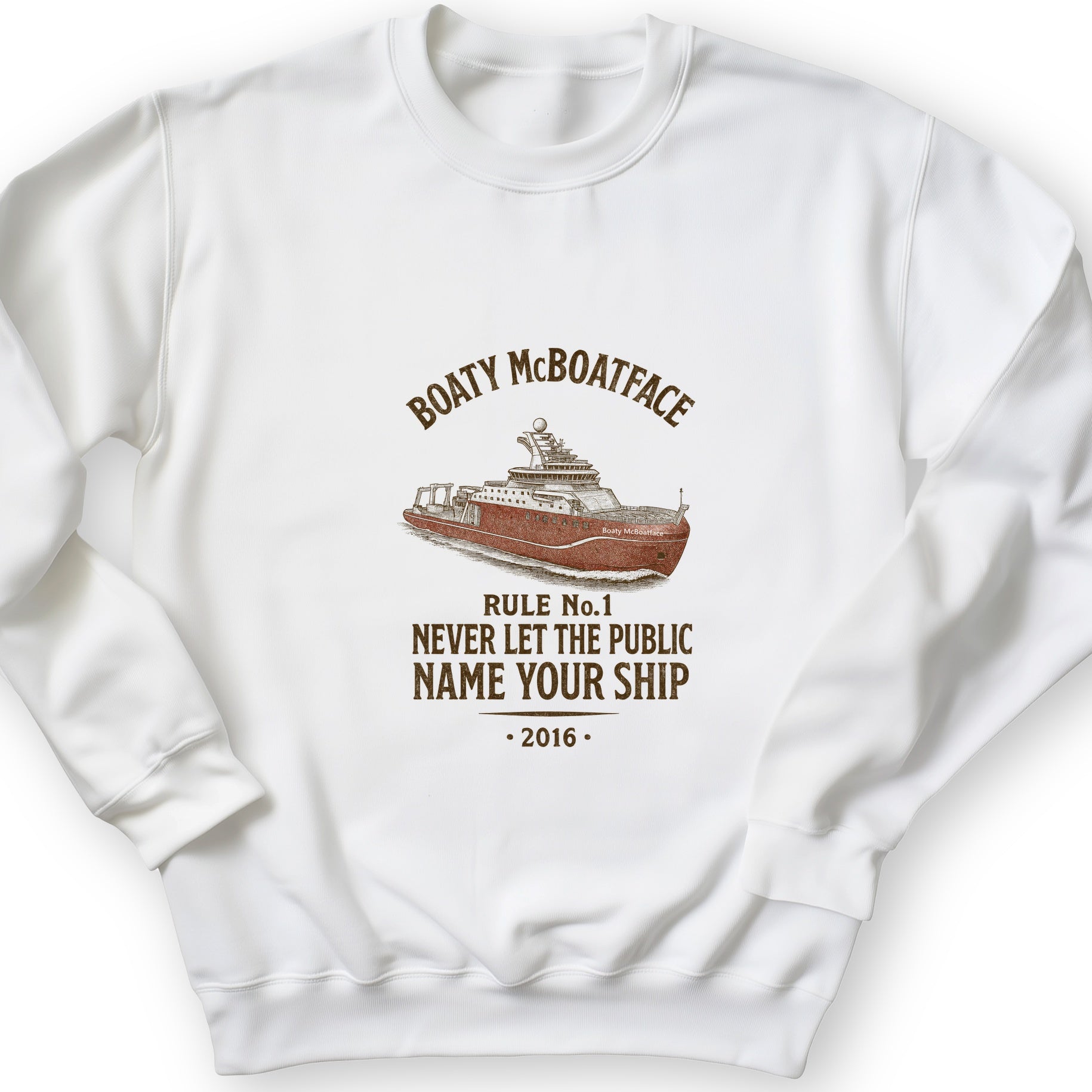 Boaty McBoatface Sweatshirt