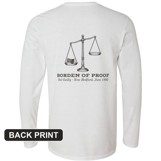 Borden Of Proof Back Print Long Sleeve T-Shirt