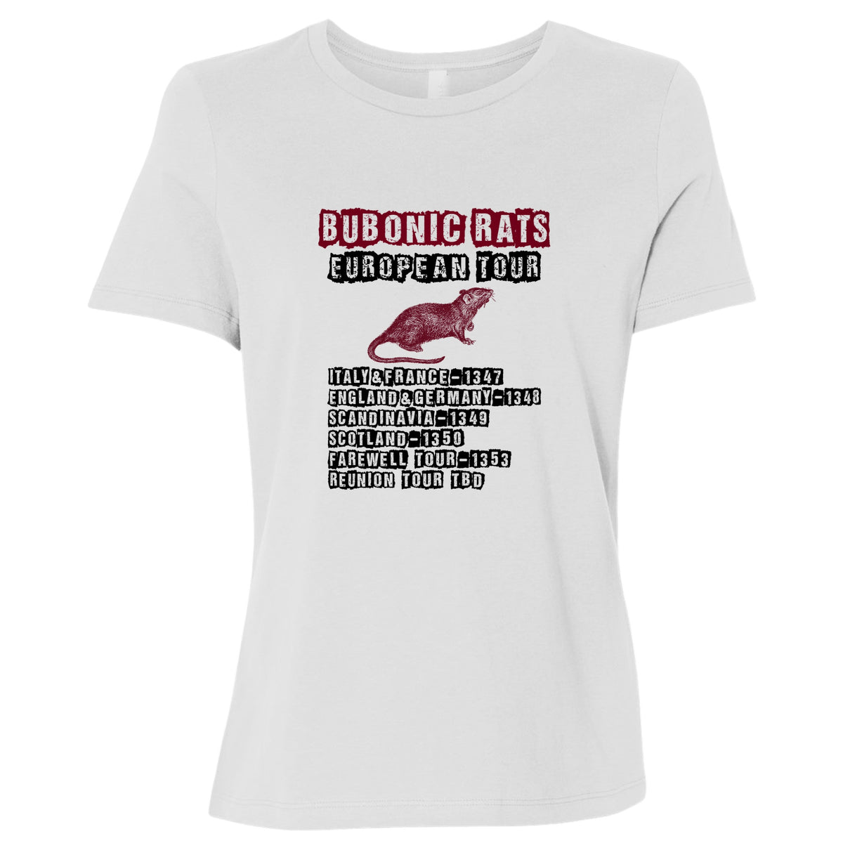 Bubonic Rats European Tour Women's T-Shirt