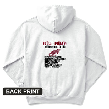 Bubonic Rats European Tour Back Print Hoodie