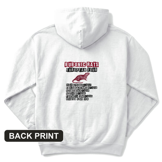 Bubonic Rats European Tour Back Print Hoodie