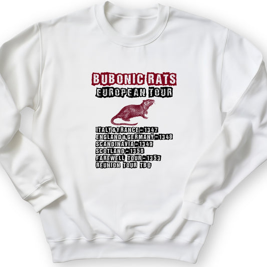 Bubonic Rats European Tour Crewneck