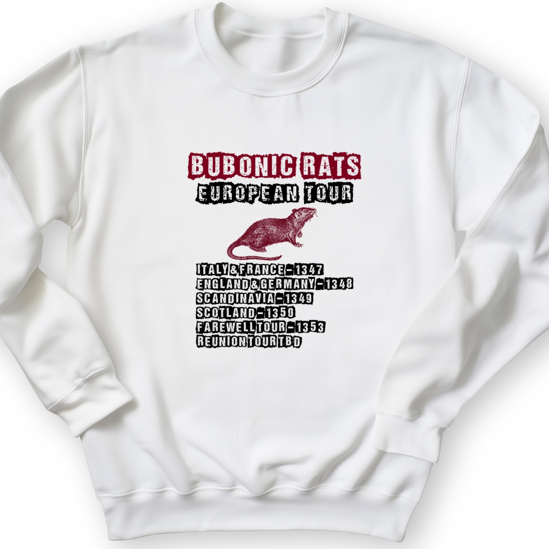 Bubonic Rats World Tour Crewneck