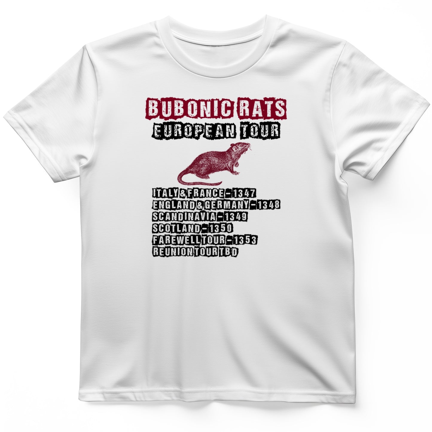 Bubonic Rats World Tour T-Shirt