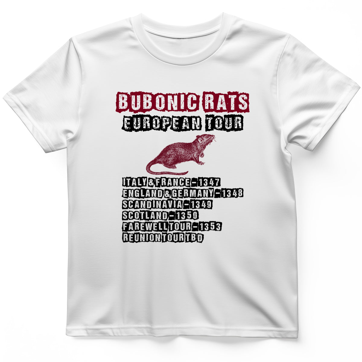 Bubonic Rats World Tour T-Shirt