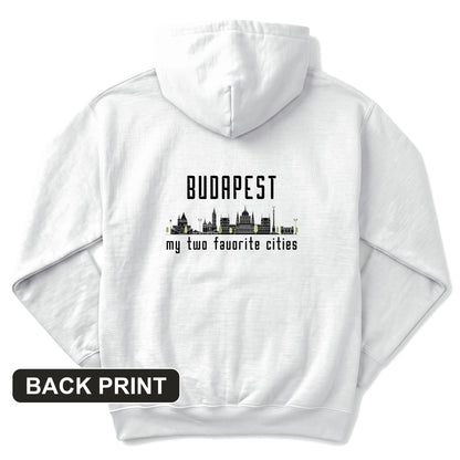Budapest 2 Back Print Hoodie