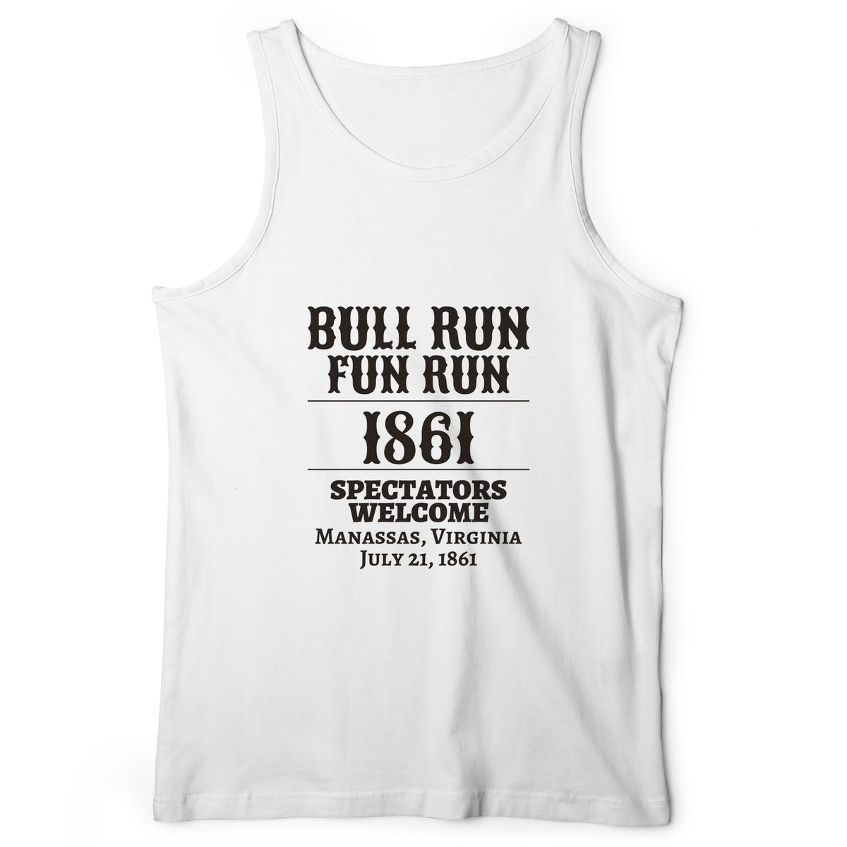 Bull Run Fun Run 1861 Tank Top