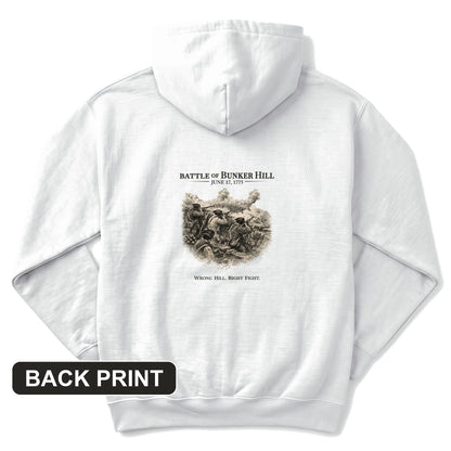 Bunker Hill Back Print Hoodie