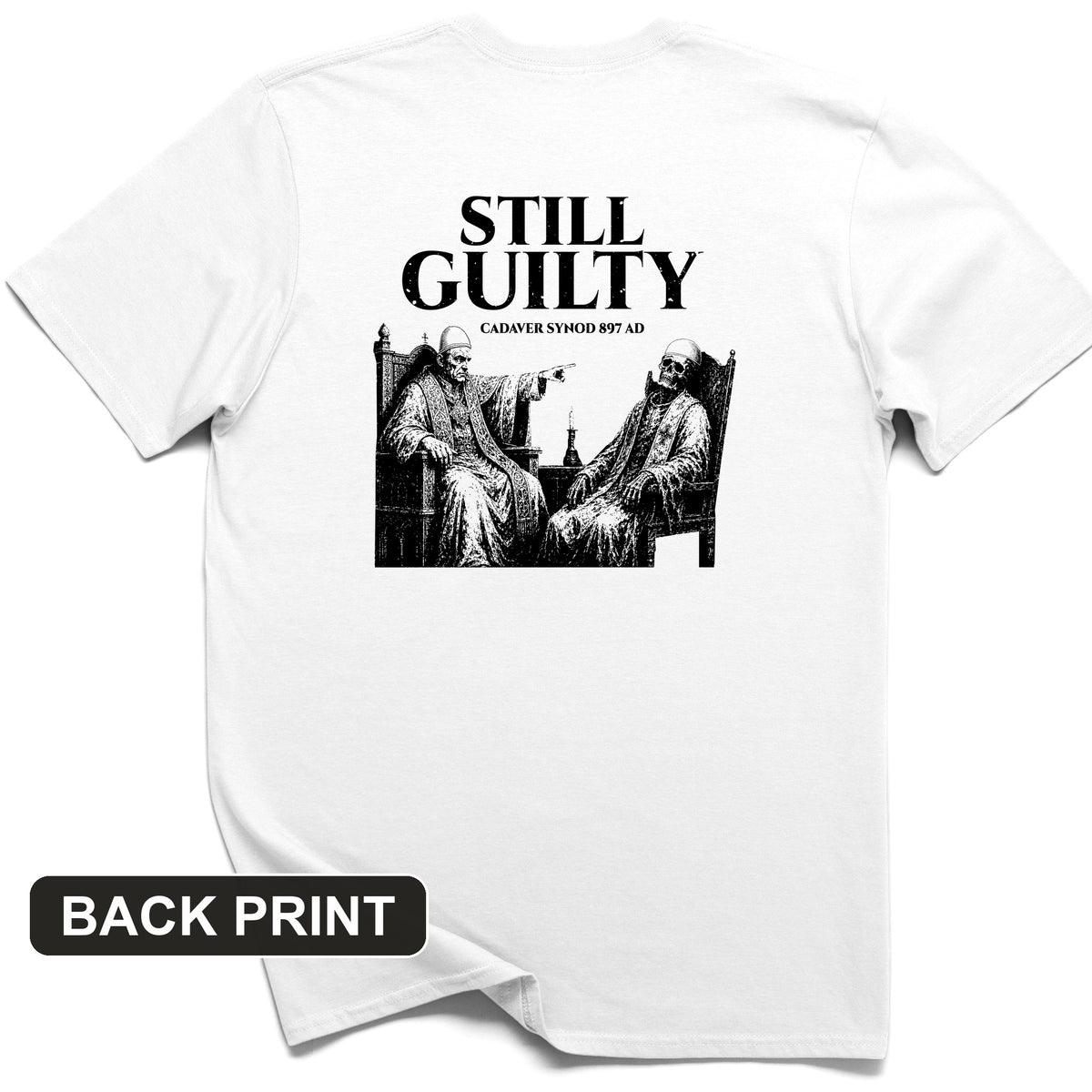 Cadaver Synod Back Print T-Shirt