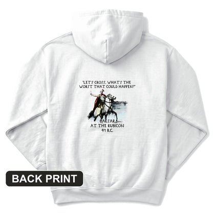 Caesar Cross Rubicon Back Print Hoodie